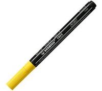 Marqueur STABILO FREE - T100 Jaune acrylique - pointe conique G