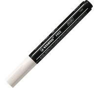 STABILO Marqueur acrylique FREE T300 – Pointe moyenne – Blanc – 1 pièce