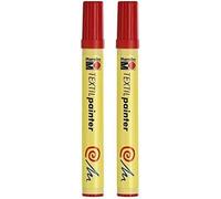 Marqueur Textil Painter Tracé 2-4 Mm Rouge Cerise (Lot De 2)