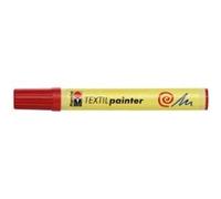 Marabu Textil Stylo Peintre Pointe 2-4 mm Rouge Cerise 031