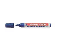 edding Marqueur textile 4500 - bleu - pointe ronde 2-3 mm - lavable en machine 60°C - 1 stylo