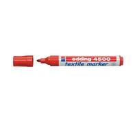 edding Marqueur textile 4500 – rouge – pointe ronde 2–3 mm – lavable 60 °C – 1 stylo