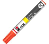 Marqueur textile Marabu "Textile Painter" largeur de trait : 2-4 mm orange