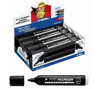 Marqueur Traitto Marker, lot de 12 pièces, marqueur indélébile à pointe rond