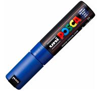 Uni Mitsubishi Pencil – Marqueur POSCA 181351 – pointe large ronde – bleu