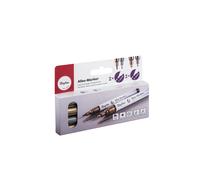 MegaCrea Marqueur Universel Or et Argent 2 Tailles de Point