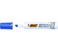 Marqueur Velleda 1791 Bic Effaçable À Sec Pointe Biseau Bleu