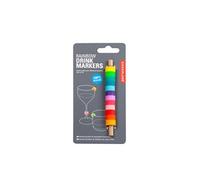 Kikkerland Marqueur pour verre Arc-en-ciel