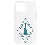 Marqueur Vintage Pacific Crest Trail Sign Retro Hiking in Coque pour iPhone 15