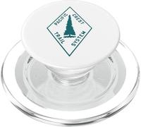 Marqueur Vintage Pacific Crest Trail Sign Retro Hiking in PopSockets PopGrip pour MagSafe