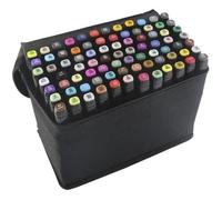 Marqueurs à alcool - eTakin - Lot de 80 - Double pointe - Indélébile - Opaque