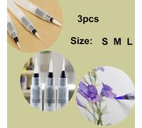 Marqueurs À Aquarelle, Stylo De Calligraphie, Brosse Douce, Surligneur Oblique Pour Dessiner, Écriture, Fournitures D'art S / M / L