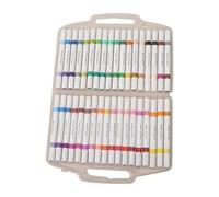 Marqueurs Acryliques | 72 Nuances pour Surfaces Multiples | 36 Fournitures Dessin Artistique Pour Toile Calligraphie Céramique Bois Textile Métal Pierre Papier Adultes