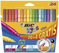 Marqueurs BIC Kids Kid Visa boîte 20+4 couleurs