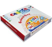 Marqueurs CARIOCA Baby 2+, boîte scolaire de 144 pièces