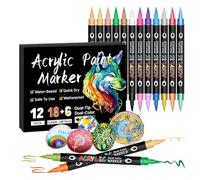 Marqueurs colorés - Marqueurs colorés constructibles Ensemble de marqueurs colorés à séchage rapide pe, ensemble de marqueurs à colorier pour artistes | Ensemble de stylos créatifs pour graffitis à