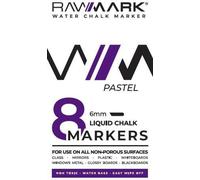 Marqueurs craie pastel 8 couleurs