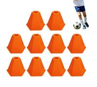 Marqueurs D'agilité De Football - 5,12 Pouces PE Empilables, Équipement D'entraînement Haute Visibilité, Obstacles De Vitesse Athlétique | Contrôle Du Basket-ball, Cours D'éducation Physique, Dressage