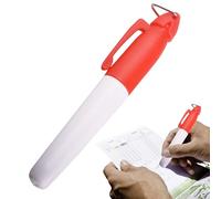 Marqueurs d'alignement de balle de golf - Petits stylos compacts colorés de petite taille, modèle de dessin de précision | Guide de ligne transparente en plastique portable, pour metter
