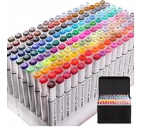 marqueurs de couleur pour Manga,36 couleurs,marqueurs de dessin pour Manga,croquis à base d'alcool,stylo à huile à double brosse