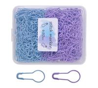 Marqueurs de couture en forme de poire, épingles à tricoter en métal, accessoires de crochet pour couture artisanale, épingles en forme de poire pour travaux manuels et couture