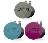 Marqueurs de golf intéressants avec des motifs abstraits de tigre, pinces à casquette magnétiques standard pour hommes et femmes, cadeaux de golf haut de gamme pour hommes et femmes, accessoires de go