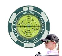 Marqueurs de golf pour mettre des marqueurs de golf verts pour avoir mis le vert - Entraîneur horizontal de formation à bulles - pour le clip de chapeau multifonction pour usage extérieur intérieur