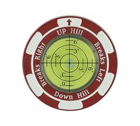 Marqueurs de golf pour putting green - Marqueur de balle de niveau avec haute précision | Lecteur vert de golf | Outil de réparation de marque de pas, aide à l'entraînement multifonction pour une