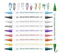 Marqueurs de graffiti pour ongles - Ensemble de stylos de peinture à ongles 3D à double extrémité, 10 couleurs | Outils de pointage de Salon de séchage rapide pour la conception d'art d'ongle, manucur