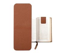 Marqueurs de livres magnétiques pratiques - Économiseur de page fin - Clip en cuir élégant - Accessoire d'études portable - Organisateur réutilisable - Journal romain - Journal intime - Journal intime