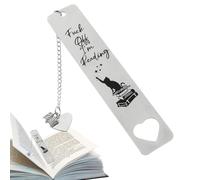 Marqueurs de livres pour chats,marqueurs de pages pour chats | Marque-page avec étiquette de page gravée pour adultes | Fournitures de papeterie, cadeau d'étudiant pour la fête des enseignants, décora
