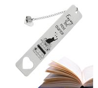 Marqueurs de livres pour chats,marqueurs de pages pour chats | Marque-page de lecture en acier inoxydable pour | Cadeau d'étudiant de remise des diplômes de la fête des enseignants, décorations de liv