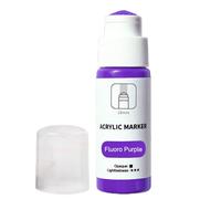 Marqueurs de - Marqueur acrylique à base d'eau pointe de 18 mm, marqueur acrylique | Fournitures de - Résistant à la décoloration, encre de 60 ml pour toutes les surfaces, peintures