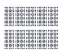 Marqueurs de numérisation 3D Suivi précis des points de référence ID Flexible et durable pour les informations de mouvement Film réfléchissant PET 10 feuilles