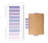 Marqueurs de page collants, onglets d'index adhésifs | Marqueurs adhésifs colorés, 200 pièces, onglets d'indexation inscriptibles - Bandes de texte étudiants et enseignants améliorer l'