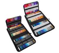 Marqueurs De Peinture Acrylique - 72 Stylos À Double Pointe De Couleur, Marqueurs De Dessin Vibrants, Stylos D'art Multi-surfaces À Flux D'encre Lisse Pour Pierre, Toile, Tissu, Bois, Métal, Verre, Cé