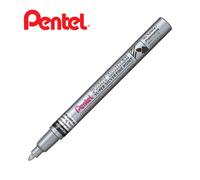 Marqueurs De Peinture Permanents Pentel Extra Fins, Fins, Moyens Blanc Or Argent