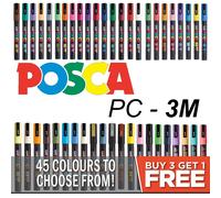 Posca Marqueur PC3M – Pointe conique fine 0,9–1,3 mm – Or