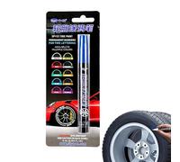 Marqueurs de pneus - Stylos de voiture étanches de 5,9 pouces avec design sans fuite d'encre et de couleurs vives, stylo de peinture pour pneus | pour la réparation des pneus, l'artisanat, les pierres