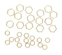 Marqueurs de points de tricot hexagonaux,Marqueurs de points de tricot,Marqueurs de points de crochet,Anneaux marqueurs de points,Anneaux marqueurs de points en métal,Accessoires de verrouillage au cr