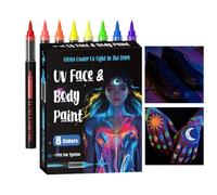 Marqueurs de pour le Corps 18 Pièces Couleurs Vibrantes Non Toxiques Et
