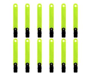 Marqueurs de sentier pour arbres - 12 de marquage haute visibilité, réflecteurs de chasse, ruban en PVC imperméable | Guide de sentier extérieur, indicateur de chemin forestier, marqueur de