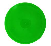 Marqueurs de Taches de Sol de Sport Marqueurs de Disque Plat Durables de Couleur Vive pour L'entraînement de Football de Tennis 10 Pièces PVC 23 Cm (Green)