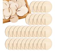 Marqueurs de tasses pour boissons - Étiquettes en bois pour boissons, marqueur de boisson | Lot de 40 cartes avec nom pour mariage, étiquettes pour noms de verres de vin, marque-page