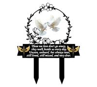 Marqueurs de tombes commémoratifs, décorations de tombes | Sympathie PARCEAU INCRYIQUE POUR CIMETERIE | Marqueurs de tombes commémoratifs élégants pour le cimetière, le cœur et la forme de traversée p