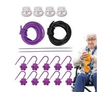 Marqueurs De Tricot | 18 Pièces Outil Pour Tenir Le Fil - Marqueurs Pour Tricoter Bloqueurs | Pour Débutants Et Amoureux De Bricolage Mamie Fil Vêtements Chapeau Fournitures De