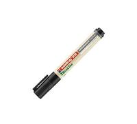 edding 28 EcoLine Marqueur pour tableaux blancs - noir - 1 stylo - pointe ronde 1,5-3 mm - feutre effaçable - pour tableaux blanc, magnétique, mémo et chevalet de conférence - rechargeable