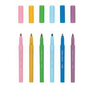 Marqueurs Effet argenté à contour coloré multicolor TU