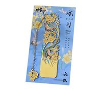 Marqueurs esthétiques marque-pages creux page de fleurs lecture rétro creux livre de lecture creux livre en métal rétro pour étudiants