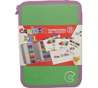 Marqueurs et crayons de couleur CARIOCA XXL, 72 pièces dans une trousse + livre de coloriage